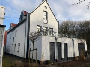 Neubau eines Mehrfamilienwohnhauses, Ecke Rosenweg / Feldhausstraße, Norderney - Salinger Architekten