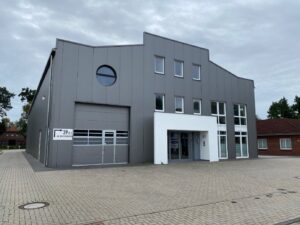 Neubau einer Lagerhalle mit Büroeinheit, An den Kolonaten, Petersfehn I - Salinger Architekten